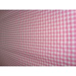 Toalha Xadrez Rosa Claro 1,40 x 1,40